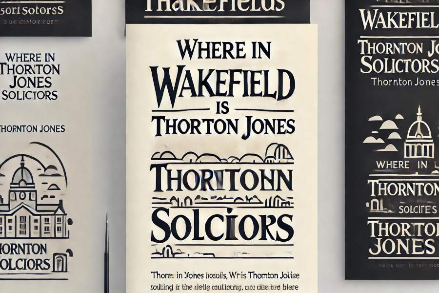 Where In Wakefield Are Thornton Jones Solicitors