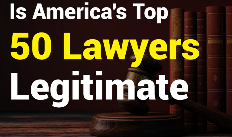 Is America's Top 50 Lawyers Legitimate