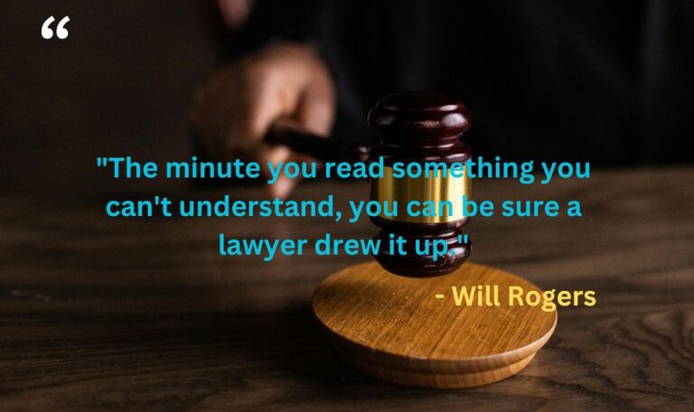 Humorous Lawyer Quotes