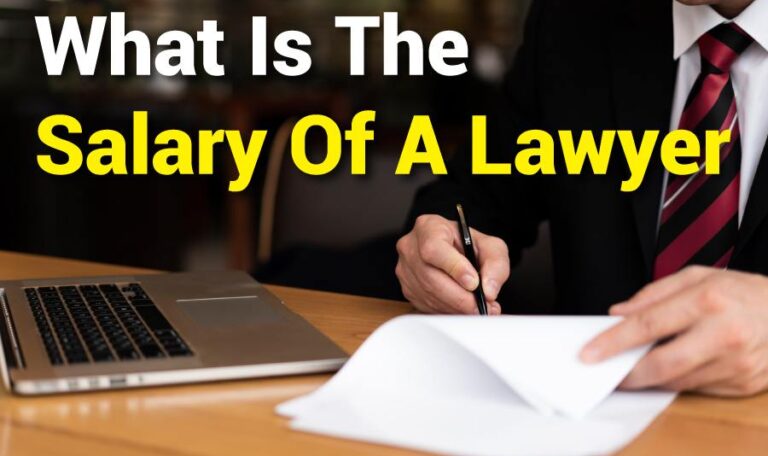 what is the salary of a lawyer