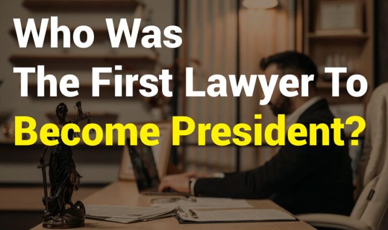 who was the first lawyer to become president?