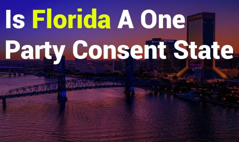 Is Florida a One-Party Consent State