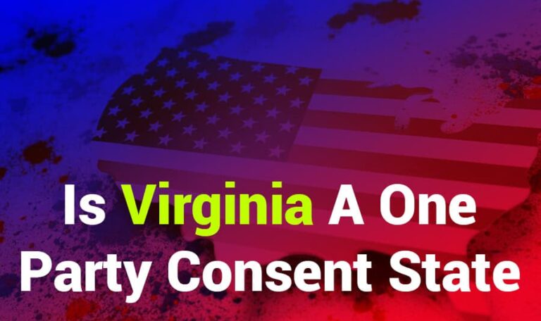 Is Virginia a One Party Consent State