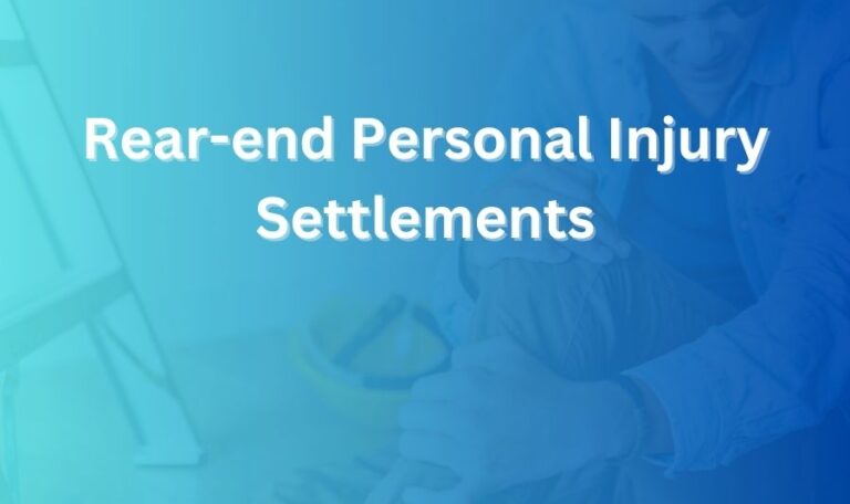 rear-end personal injury settlements