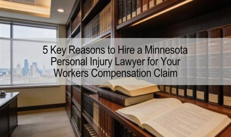 5 Key Reasons to Hire a Minnesota Personal Injury Lawyer for Your Workers’ Compensation Claim